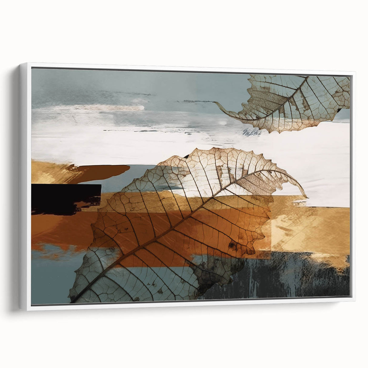 Close-up of a vibrant rolled canvas showcasing a colorful abstract design, highlighting intricate brush strokes and textures, ideal for modern decor.
