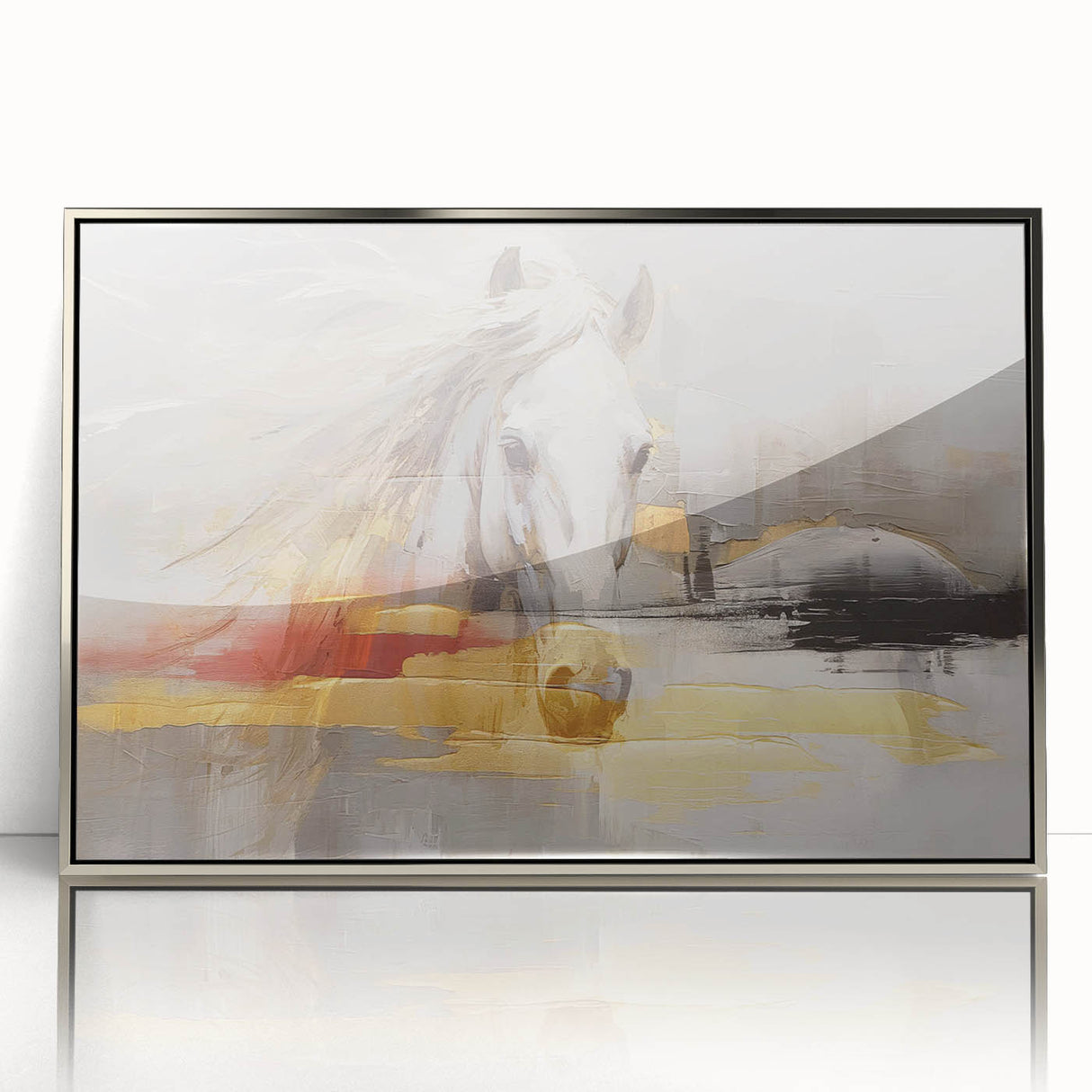 Abstract wall art canvas showcasing vibrant colors and geometric patterns, rolled and secured in a durable cardboard tube for safe shipping and display.