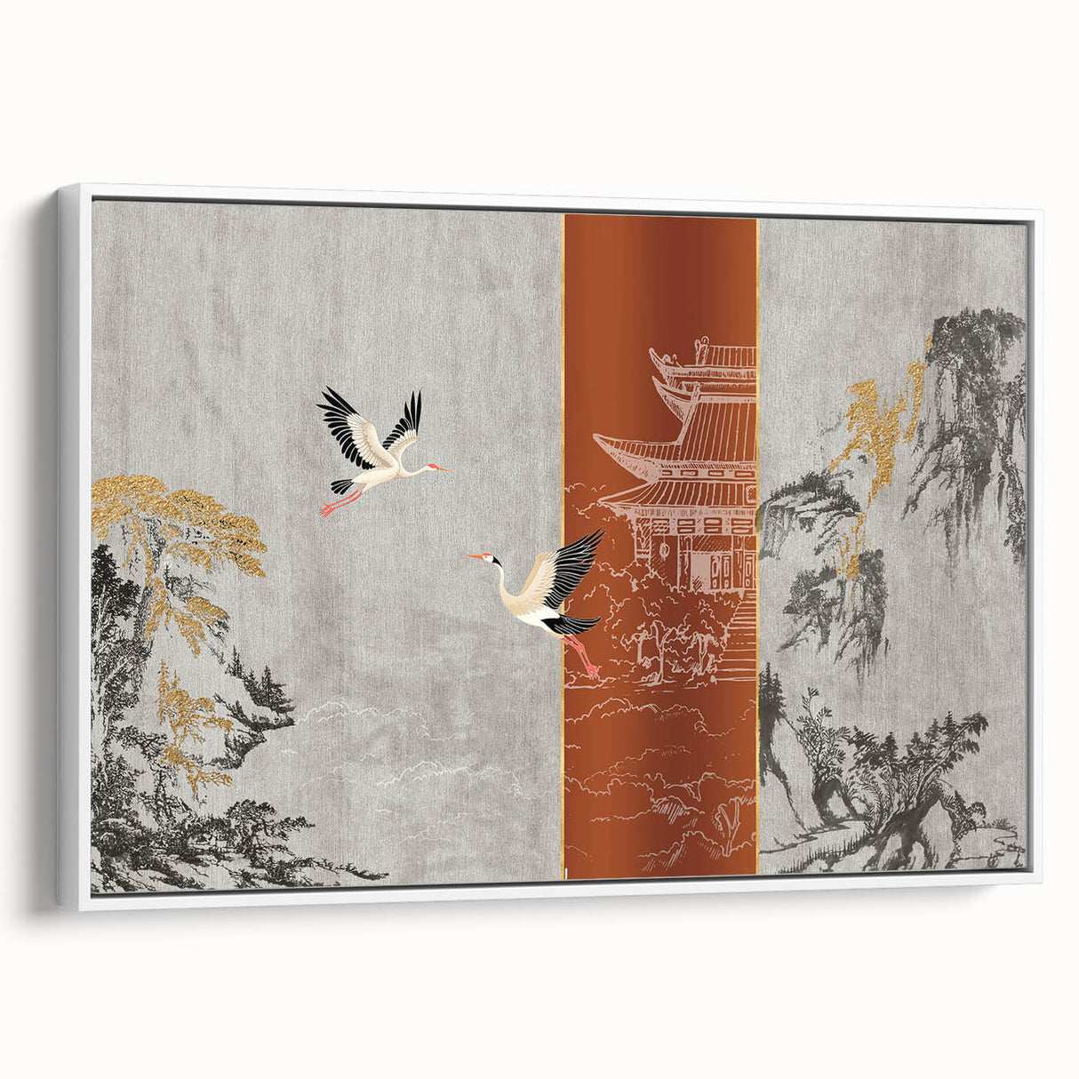 Vibrant abstract canvas art print showcasing bold colors and dynamic shapes, perfect for enhancing modern home decor and artistic spaces.
