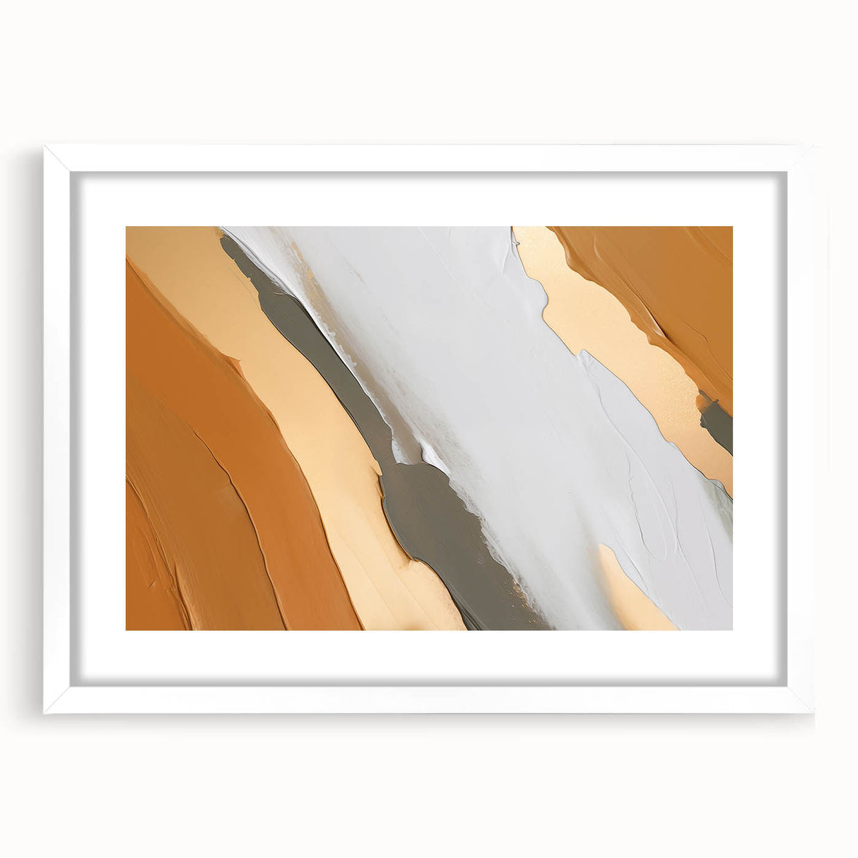 Vibrant abstract wall art canvas featuring bold colors and dynamic shapes, ideal for modern decor, showcasing a textured finish and rolled for easy shipping.