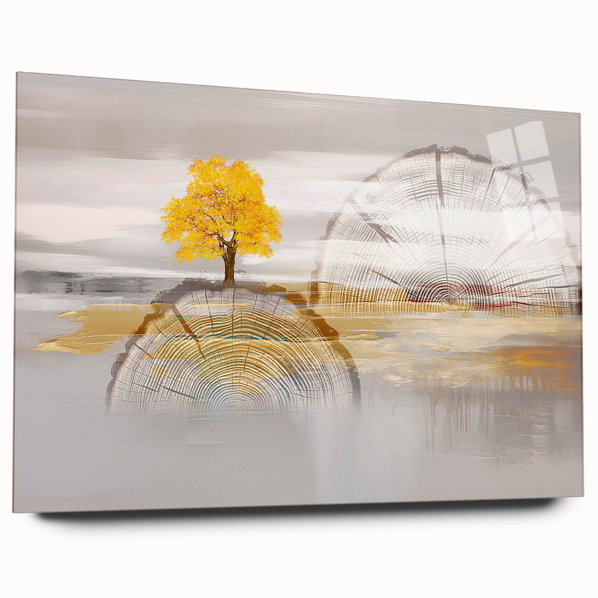 Abstract wall art canvas print showcasing vibrant colors and geometric shapes, perfect for modern decor. Ideal for enhancing living spaces.