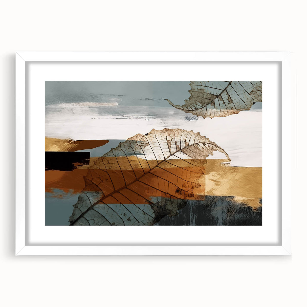 Abstract wall art print showcasing vibrant colors and fluid shapes, perfect for modern decor, emphasizing creativity and artistic expression.