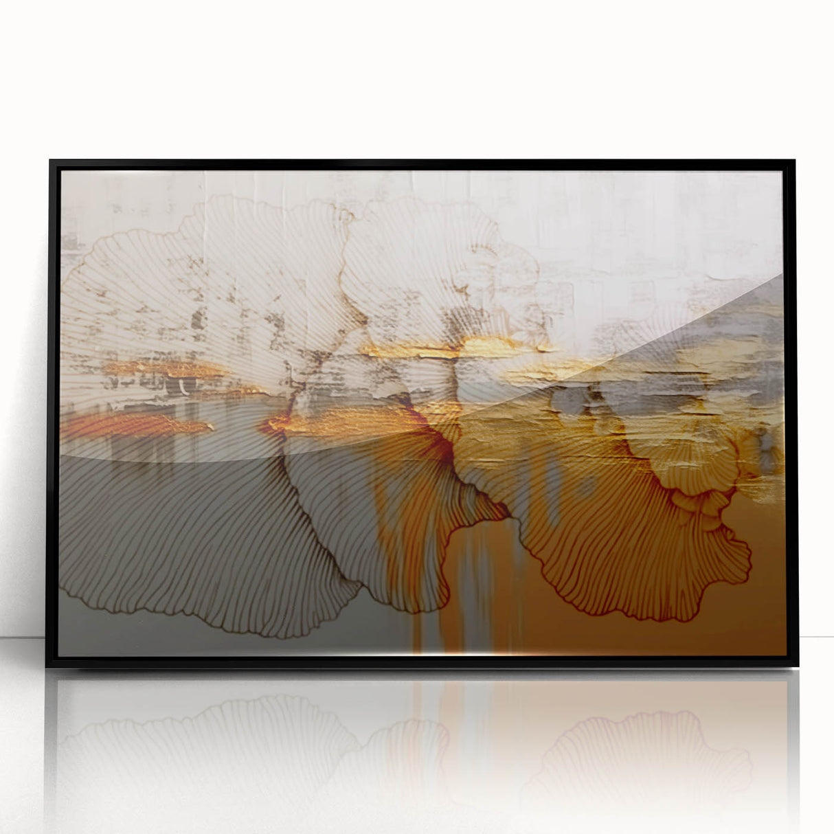 Vibrant abstract wall art canvas print showcasing bold colors and dynamic shapes, ideal for modern interior decor and artistic expression.