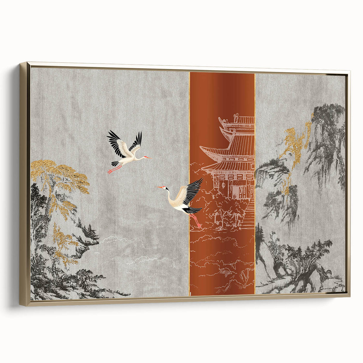 Abstract wall art canvas print showcasing vibrant colors and dynamic shapes, ideal for modern home decor, enhancing any living space.