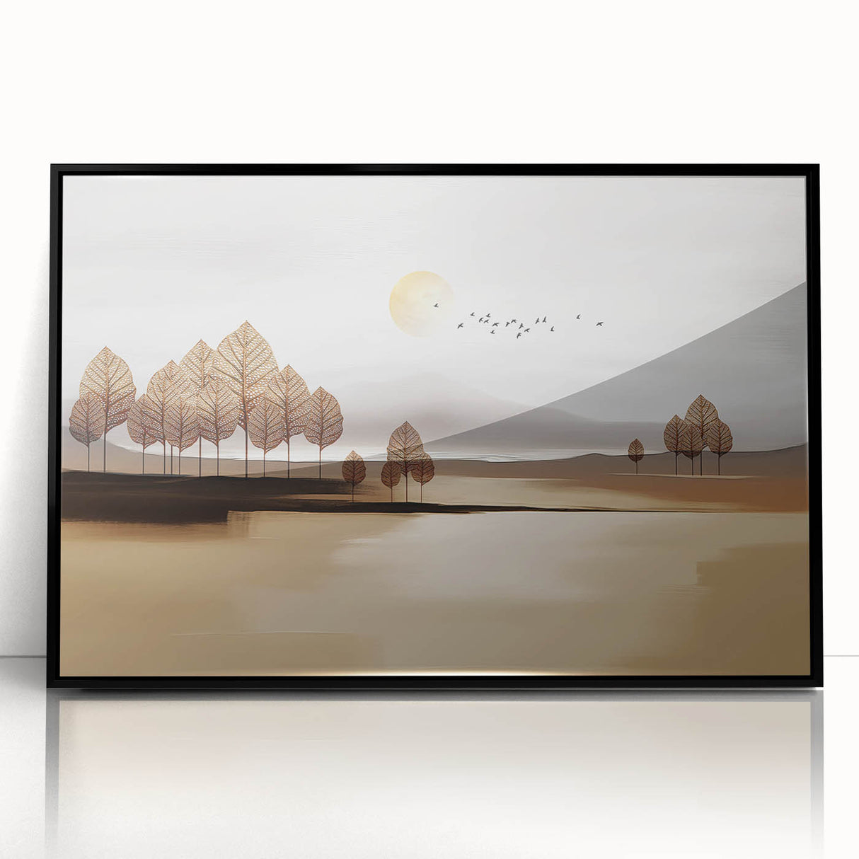 Abstract wall art print showcasing vibrant colors and dynamic shapes, perfect for modern home decor, emphasizing artistic creativity and style.
