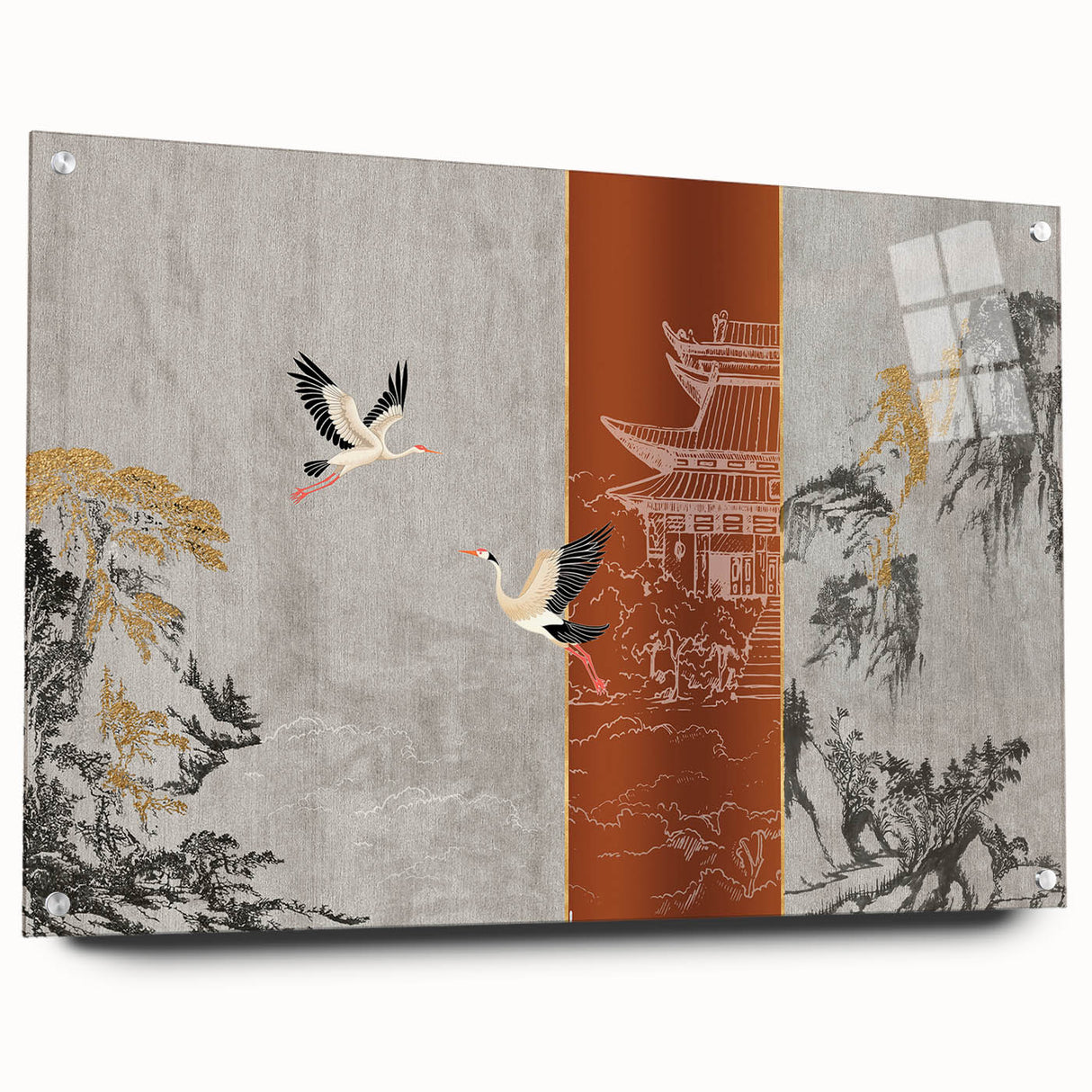 Vibrant abstract wall art canvas featuring bold colors and dynamic shapes, perfect for modern decor and artistic expression.