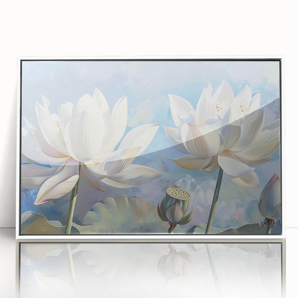 Vibrant floral canvas print showcasing a colorful bouquet of flowers in intricate detail, ideal for home decor or wall art. Perfect for brightening any space.