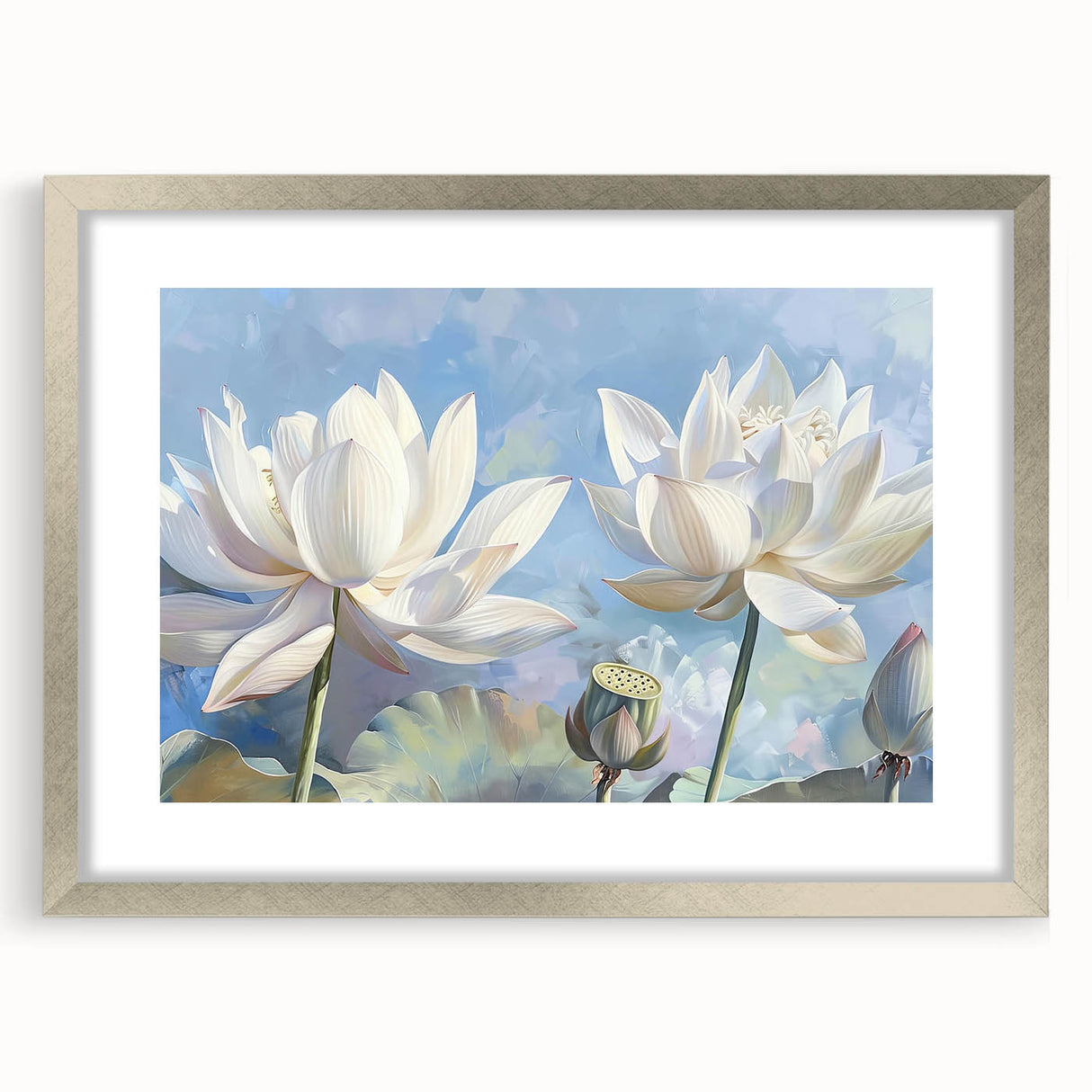 Vibrant floral canvas painting showcasing an intricate design of colorful flowers on a textured background, perfect for brightening up any living space or office decor.