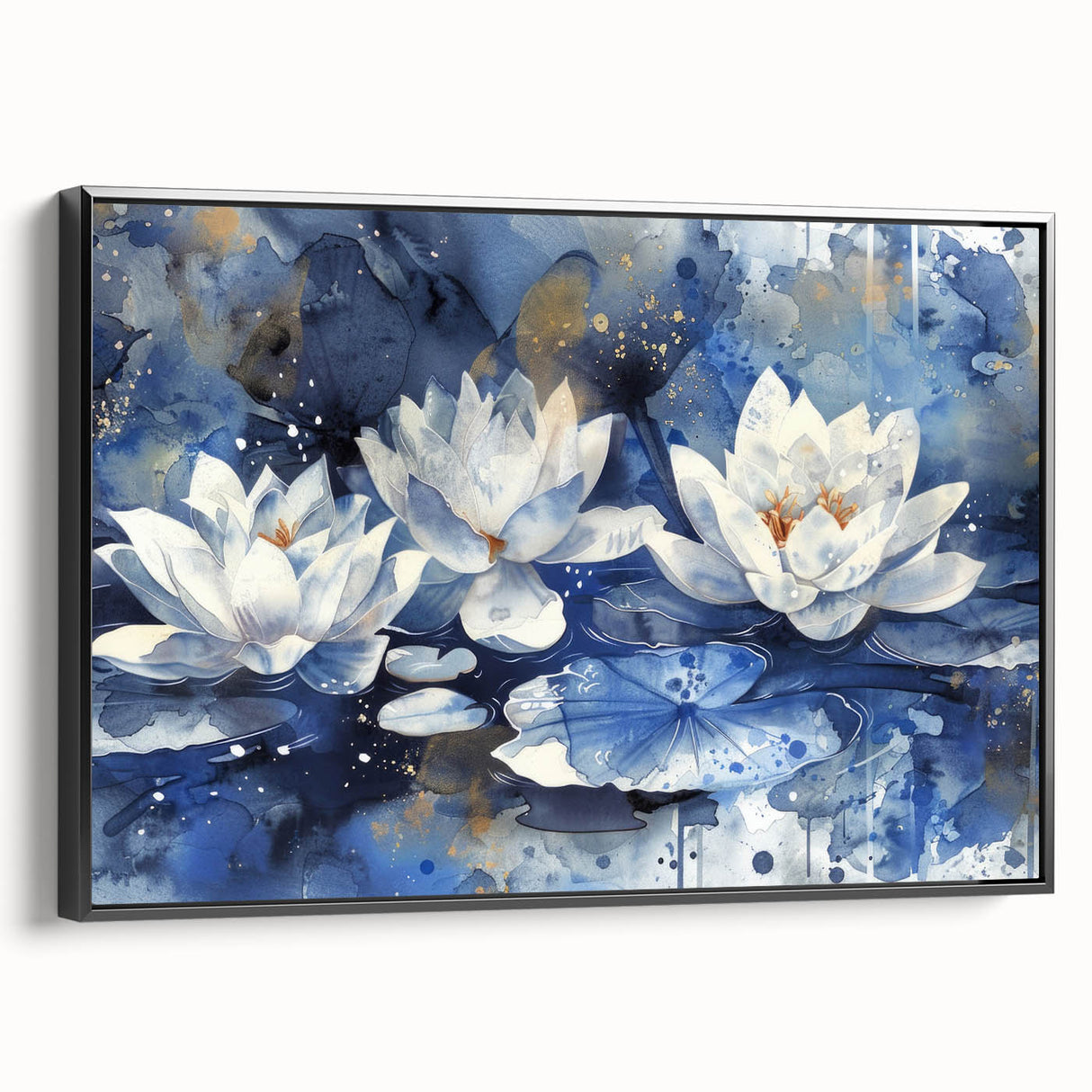 Vibrant floral canvas artwork showcasing a rich color palette of pinks, greens, and yellows, ideal for enhancing home decor with a modern touch.