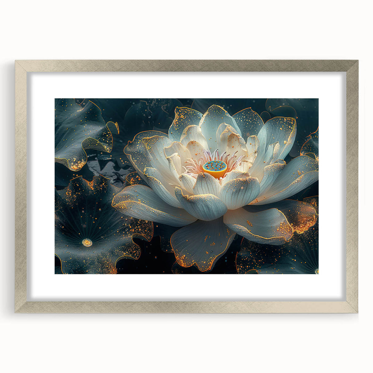 Vibrant floral canvas art print showcasing a colorful arrangement of flowers in shades of pink, yellow, and blue, perfect for brightening home decor.