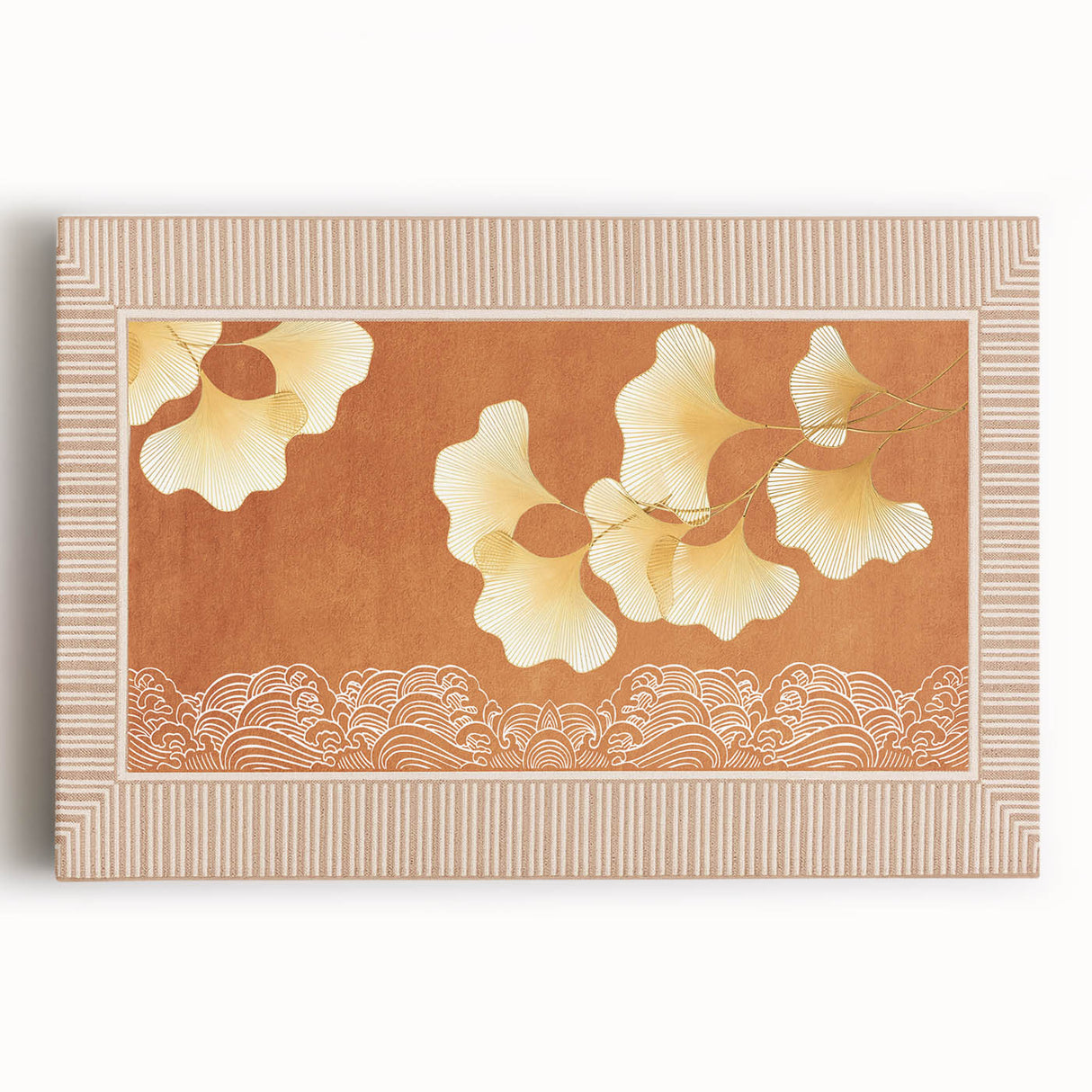 Abstract canvas wall art featuring colorful strokes and lines in a modern design, ideal for enhancing contemporary home decor.
