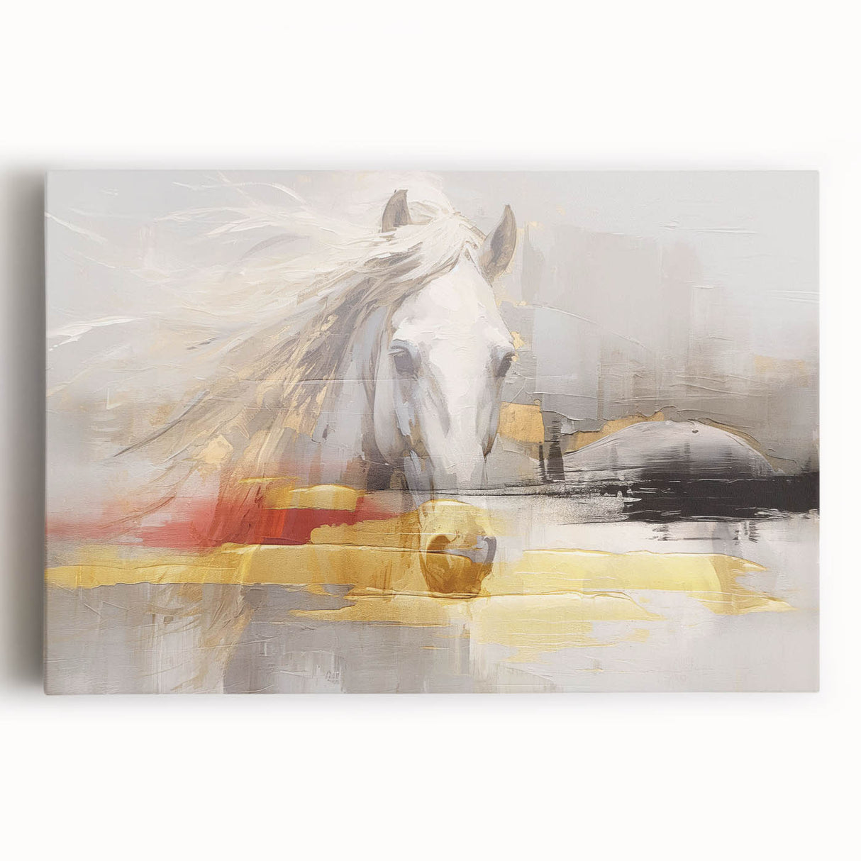 Colorful abstract canvas wall art featuring dynamic strokes and lines in vibrant hues, perfect for modern decor, enhancing any living space with artistic flair.