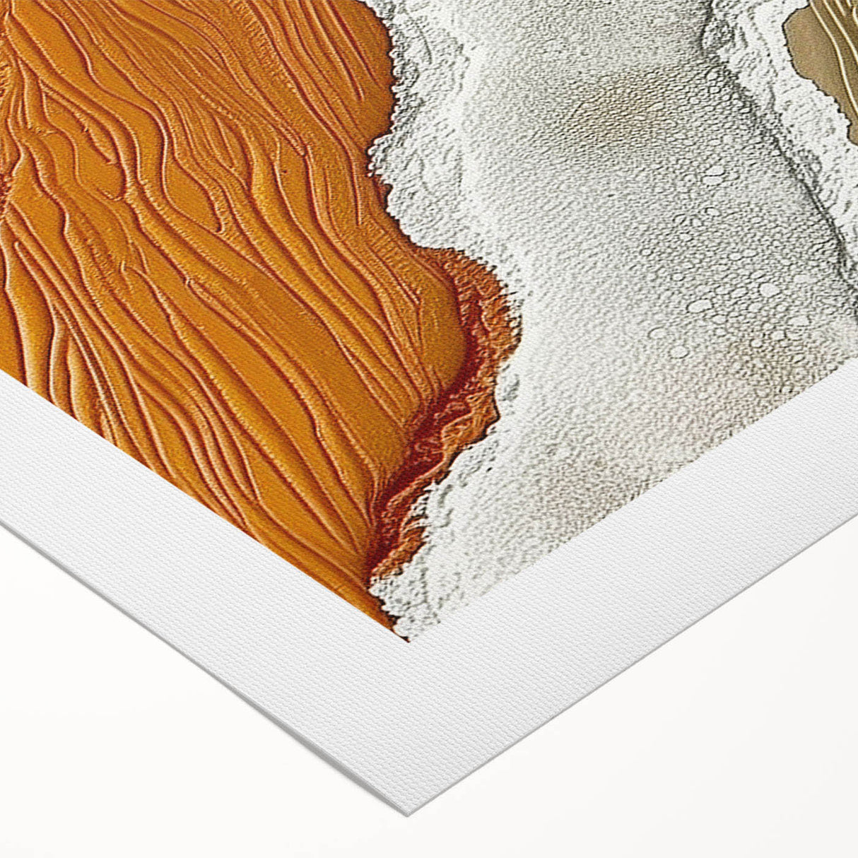 Abstract strokes and lines design wall art on rolled canvas, showcasing vibrant colors and modern patterns, ideal for contemporary home decor and artistic spaces.