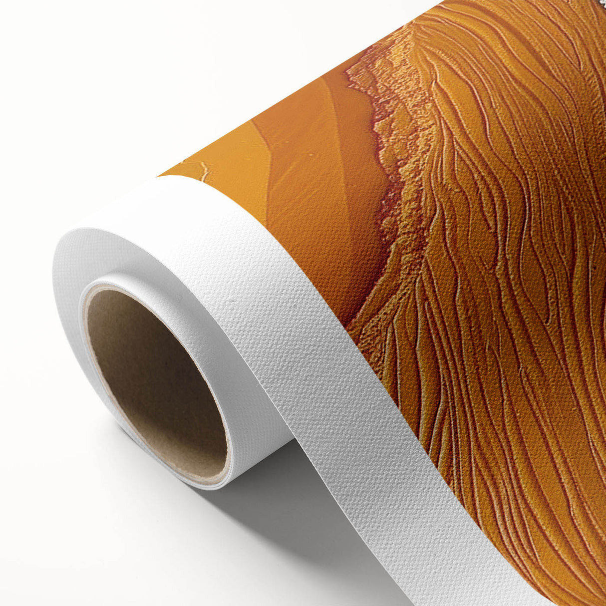 Abstract strokes and lines design on rolled canvas wall art, showcasing vibrant colors and dynamic shapes, ideal for modern decor. Packaged securely in a cardboard tube for safe delivery.