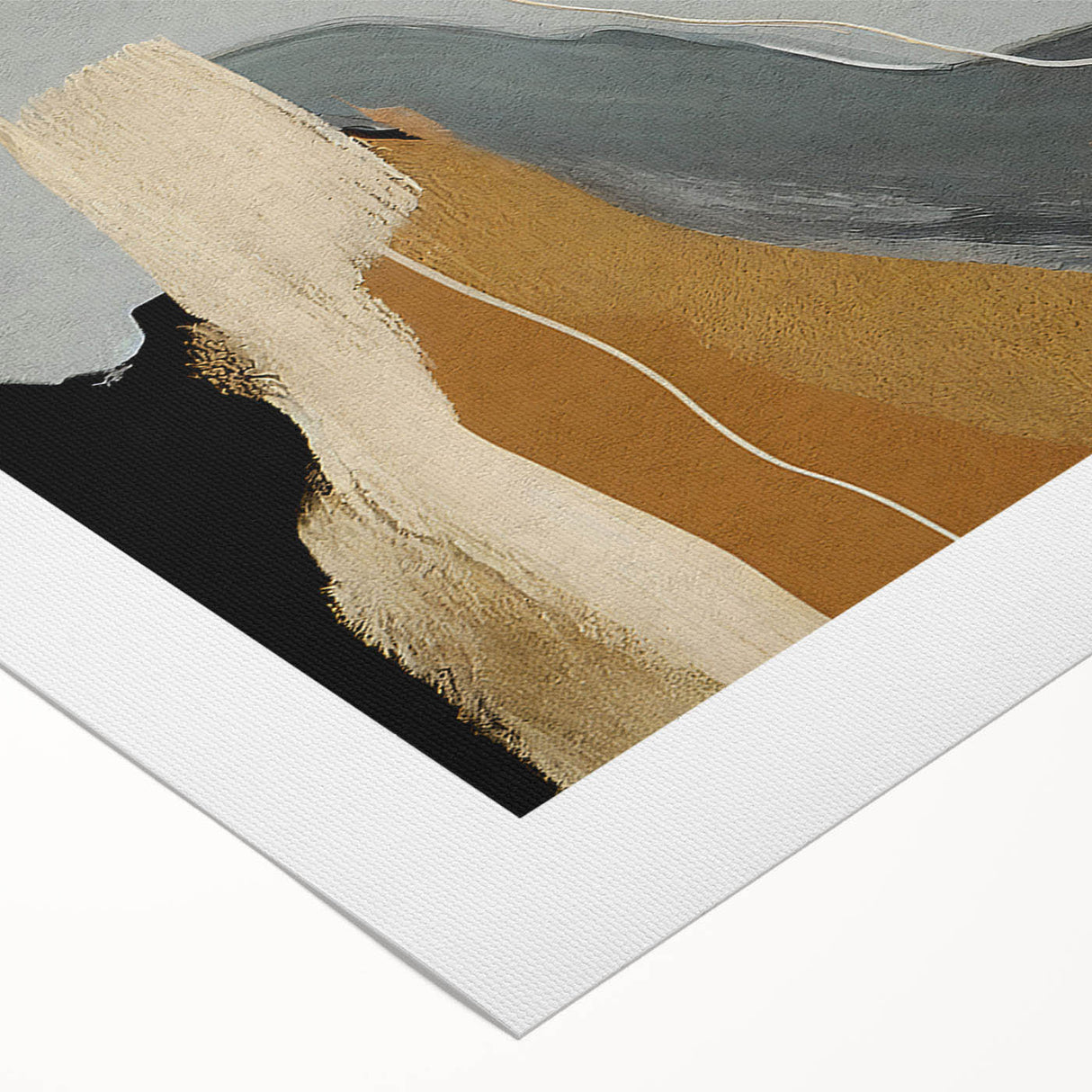 Abstract wall art featuring dynamic strokes and lines in a vibrant mix of colors, ideal for modern home decor, showcasing a contemporary artistic style.