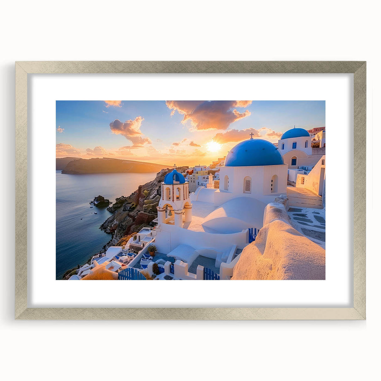 Textured abstract art print featuring architectural domes in muted gray, ideal for modern bedroom decor.