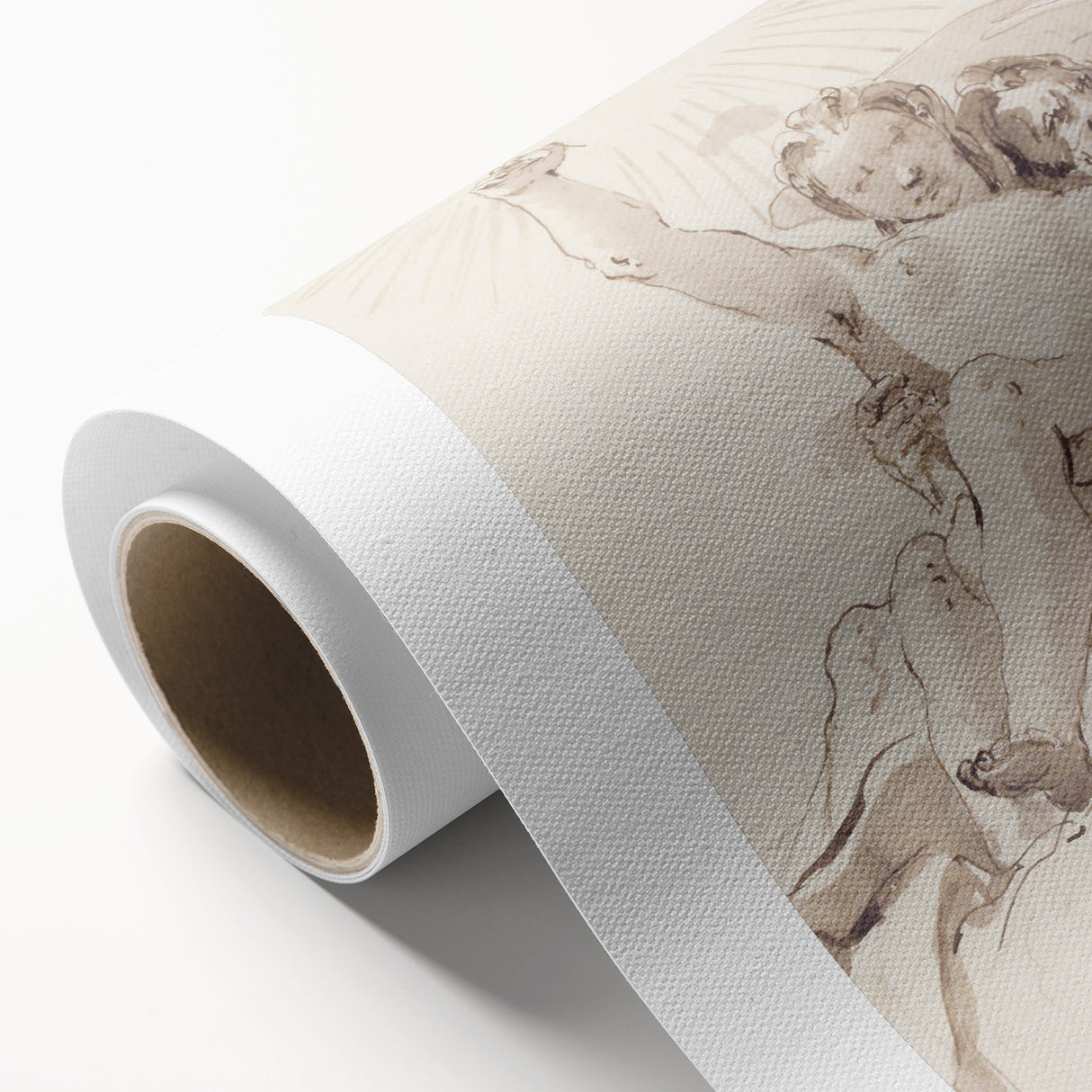 Famous Romantic Era Art: Time and Truth - Historical Romantic Canvas