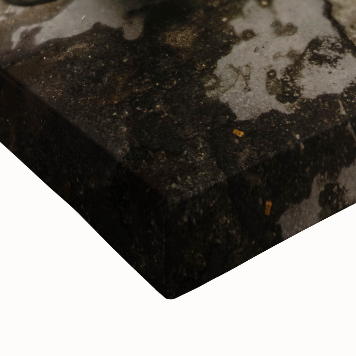 Large black and white landscape art painting of a serene Cuban scenery on stretched canvas, suitable for bedroom decor.