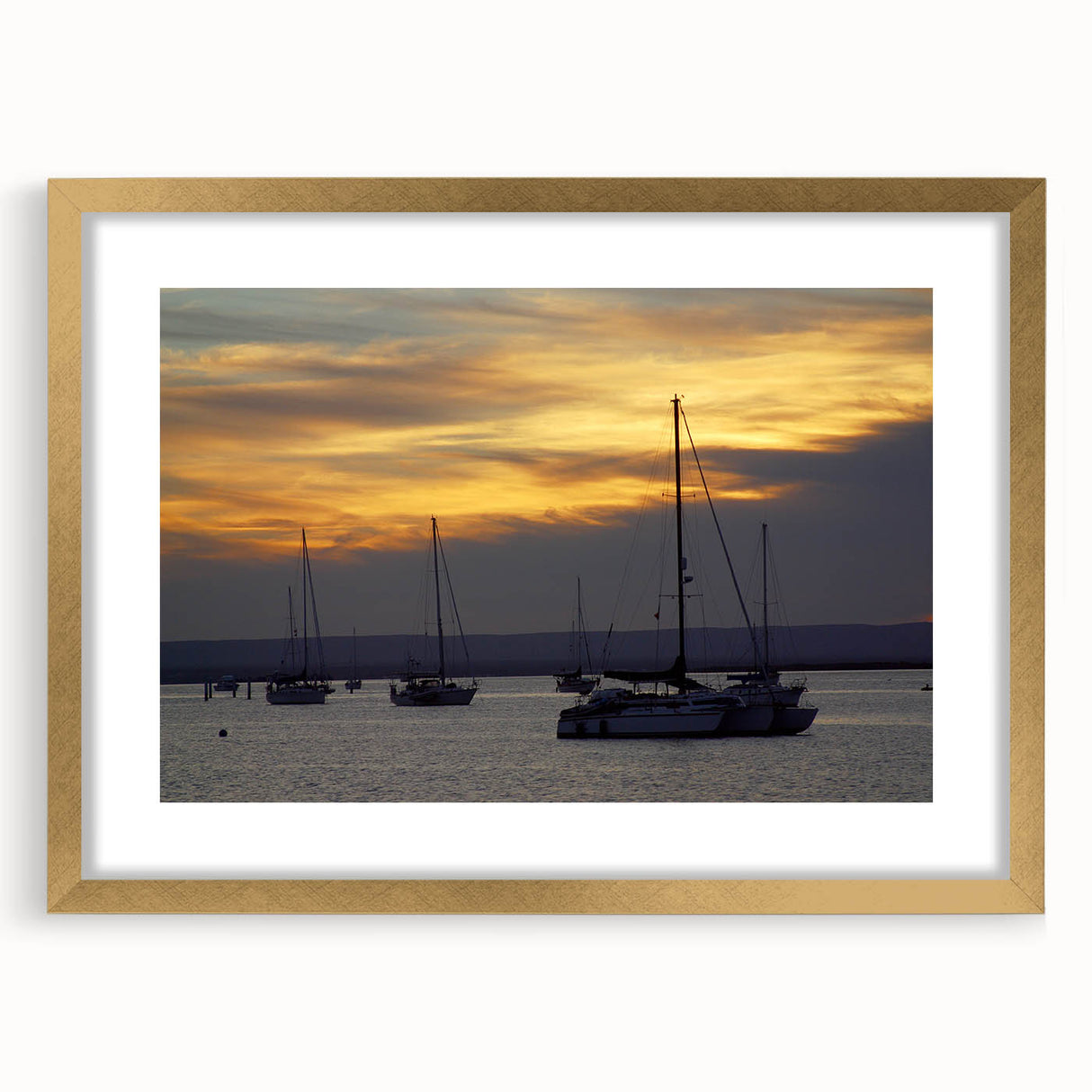 Extra large wall art featuring an abstract textured depiction of Baja California in muted earth tones, framed in gold.