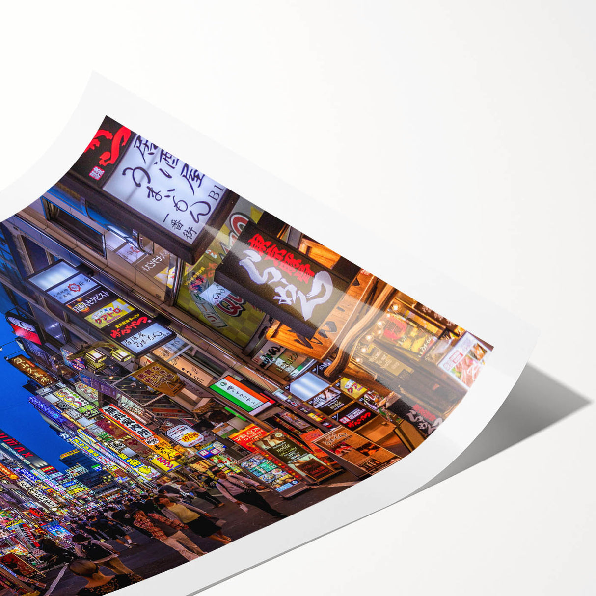 Extra large rolled print featuring line art flowers in muted colors, ideal for large living room wall decor.