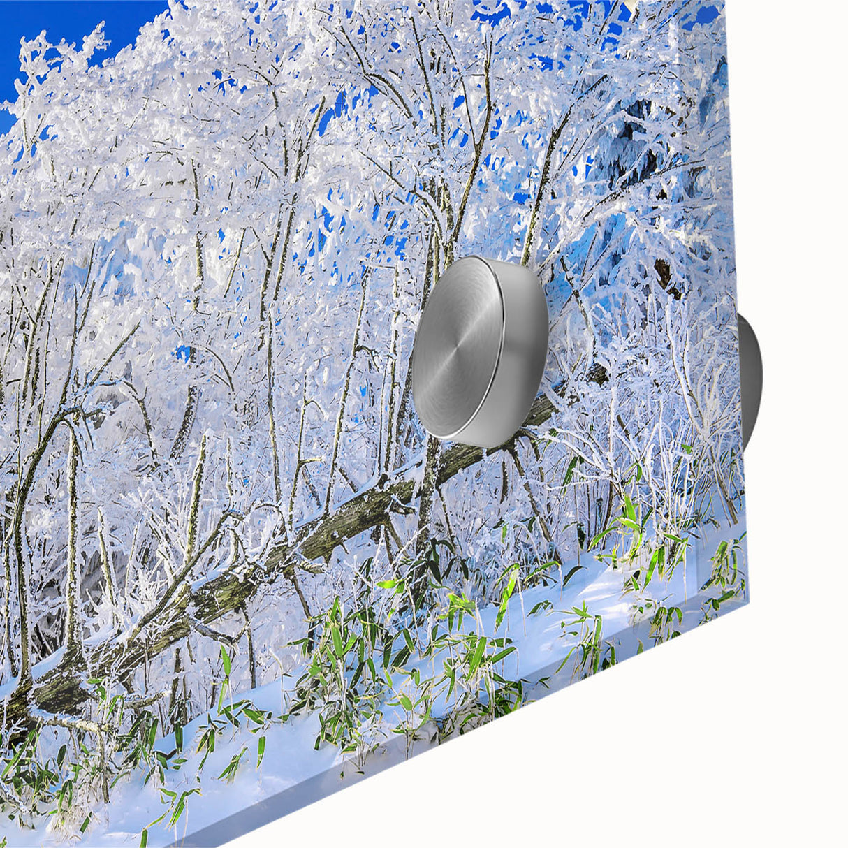 Large abstract wall art featuring a mid-century modernist Korean scenery in muted earth tones, ideal for dining room decor.