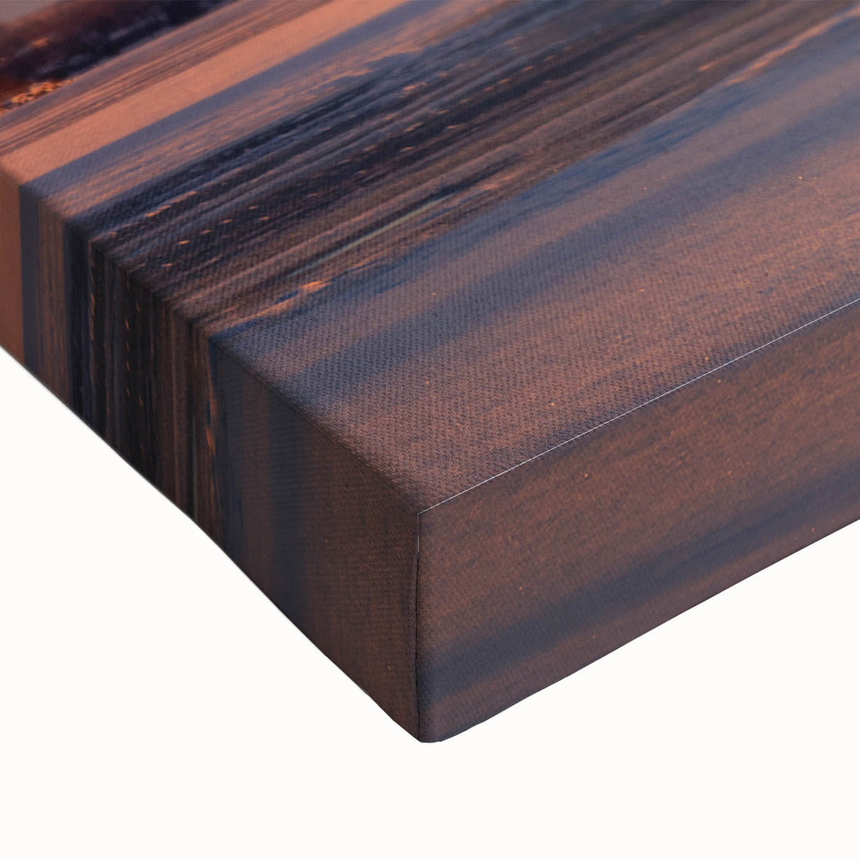 Large art of Ontario landscape in black and white on stretched canvas, suitable for bedroom wall decor.