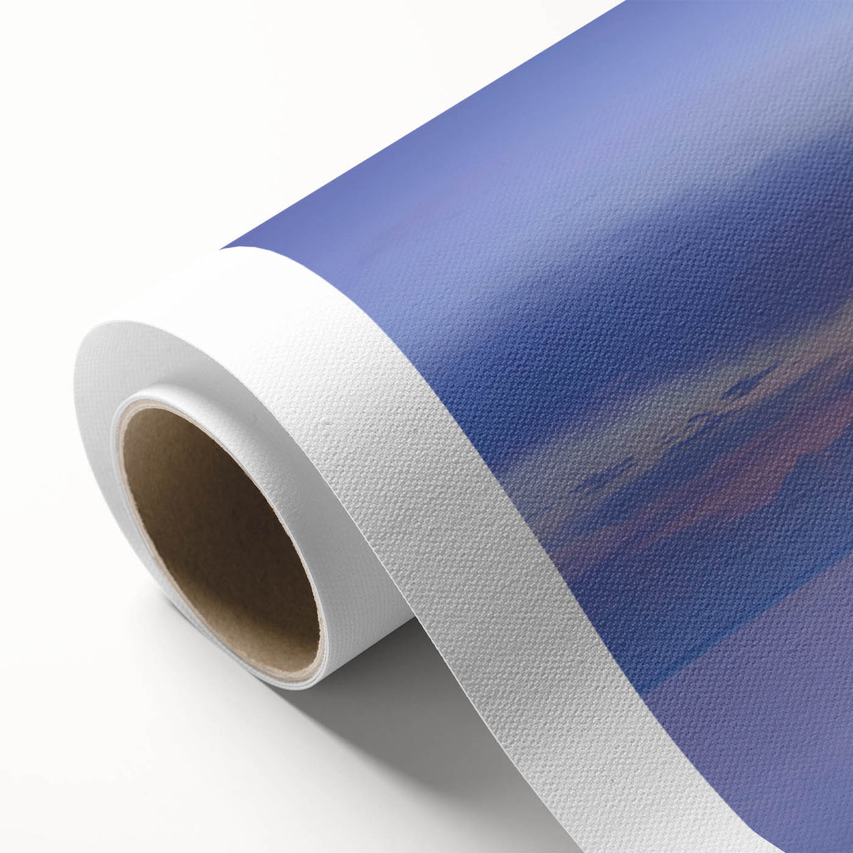 Art Deco poster of a Caribbean scene with pastel shades on rolled canvas, ideal for nursery wall art.