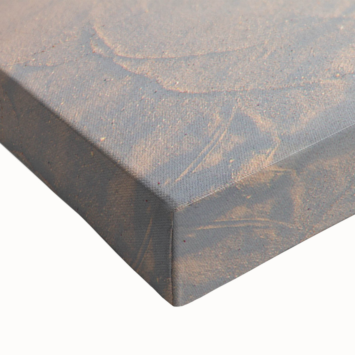 Large art of an African landscape in black and white on stretched canvas, ideal for bedroom wall decor.