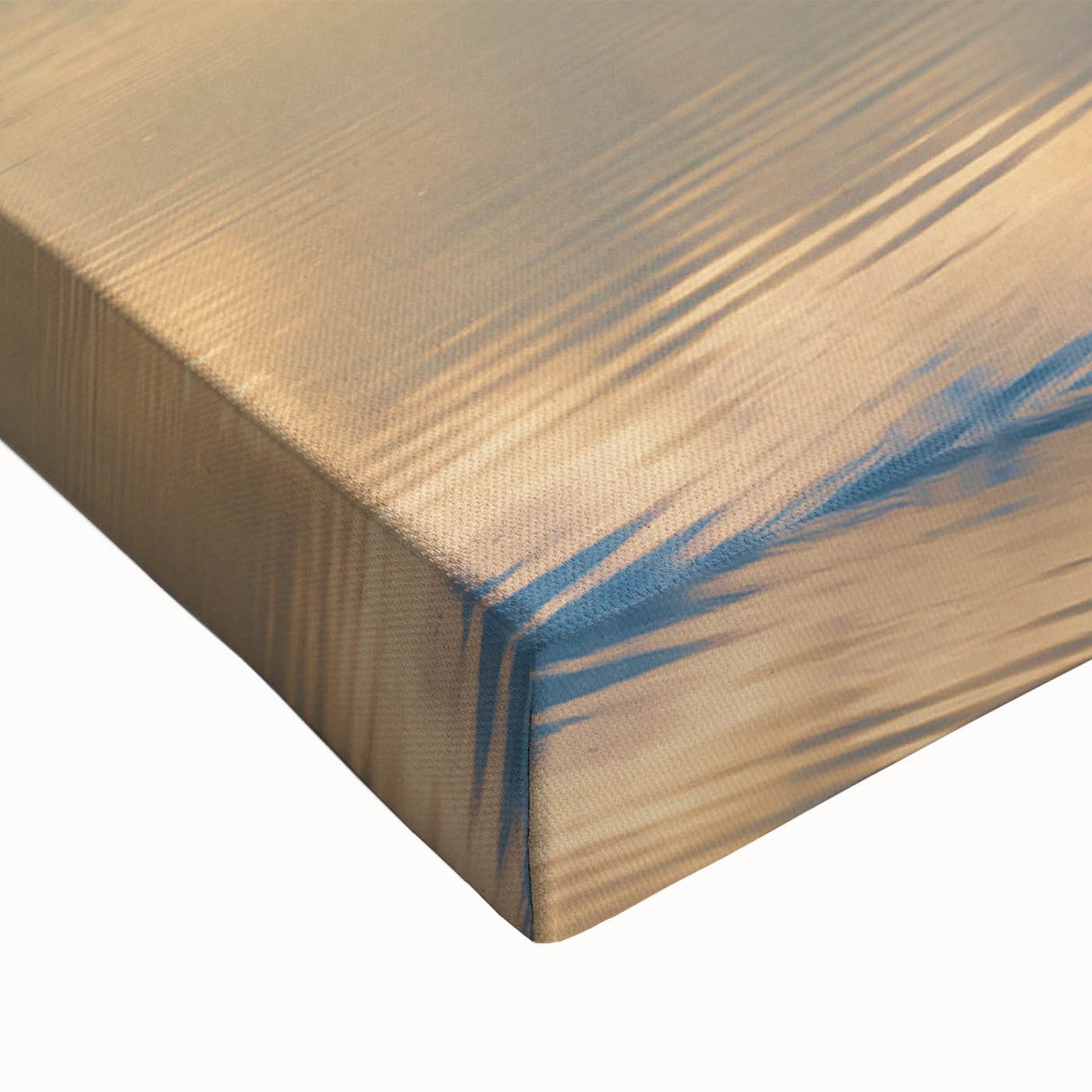 Large art depicting a black and white Indonesian landscape on stretched canvas, ideal for bedroom wall decor.