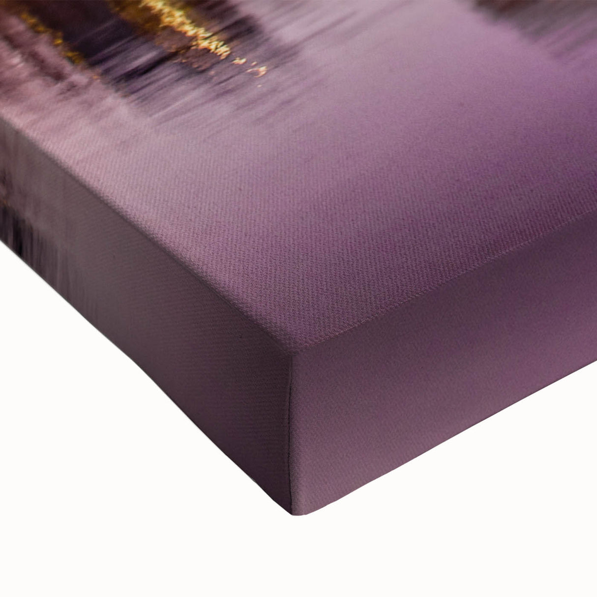 Large art of Melbourne landscape in black and white on stretched canvas, ideal for bedroom wall decor.