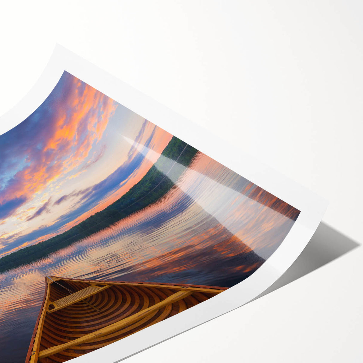 Extra large wall art featuring line art flowers in black on white, rolled print, suitable for large living room spaces.