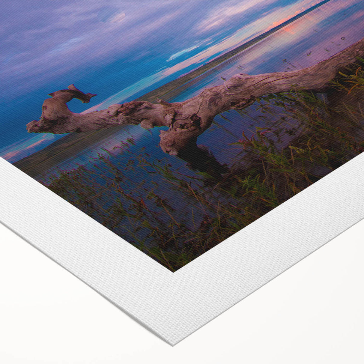 Art deco poster of Saskatchewan scenery in pastel shades on rolled canvas, suitable for dining room wall art.