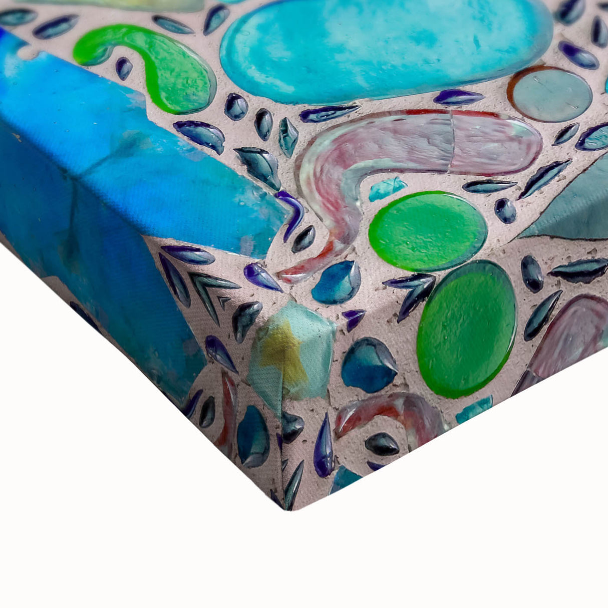 Black and white landscape art painting of Cabo San Lucas on stretched canvas, suitable for bedroom wall art.