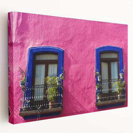 Large canvas print of Oaxaca scenery in rich earth tones, suitable for kitchen wall art.