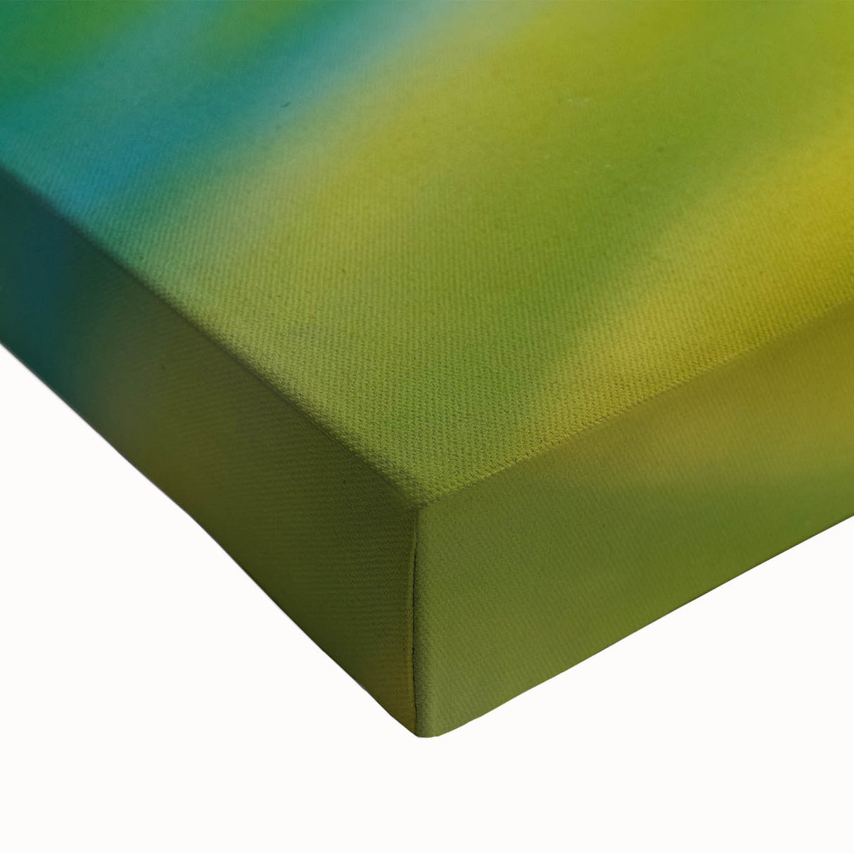 Large art of a black and white landscape painting depicting Oaxaca scenery on stretched canvas.