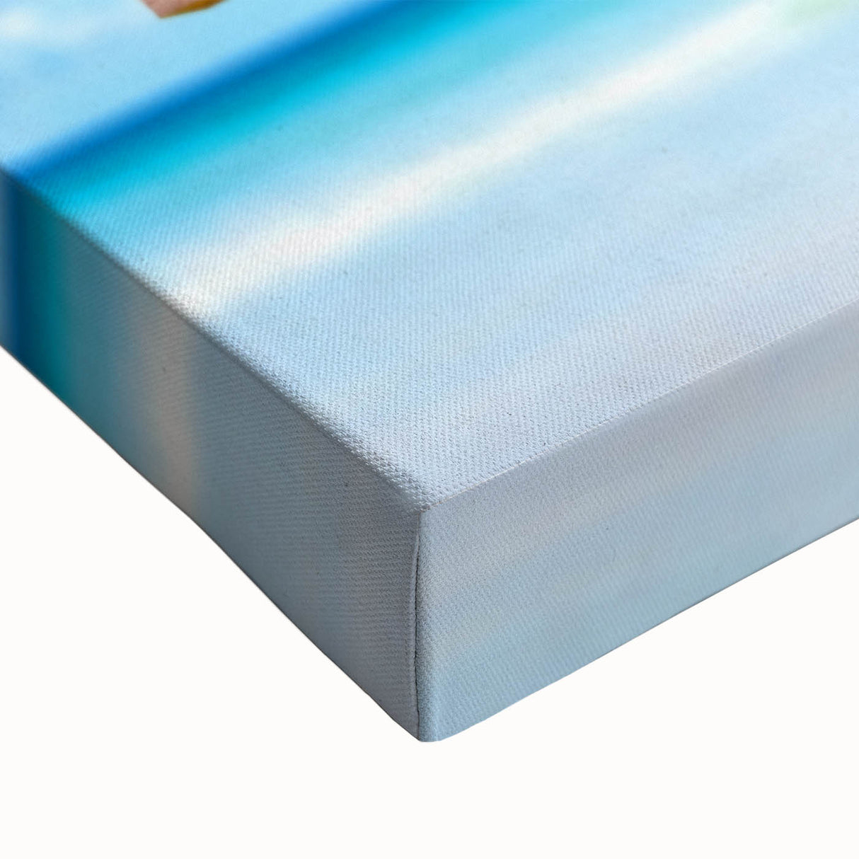 Large art depicting a black and white landscape of Yucatan, Mexico on stretched canvas, suitable for bedroom wall decor.