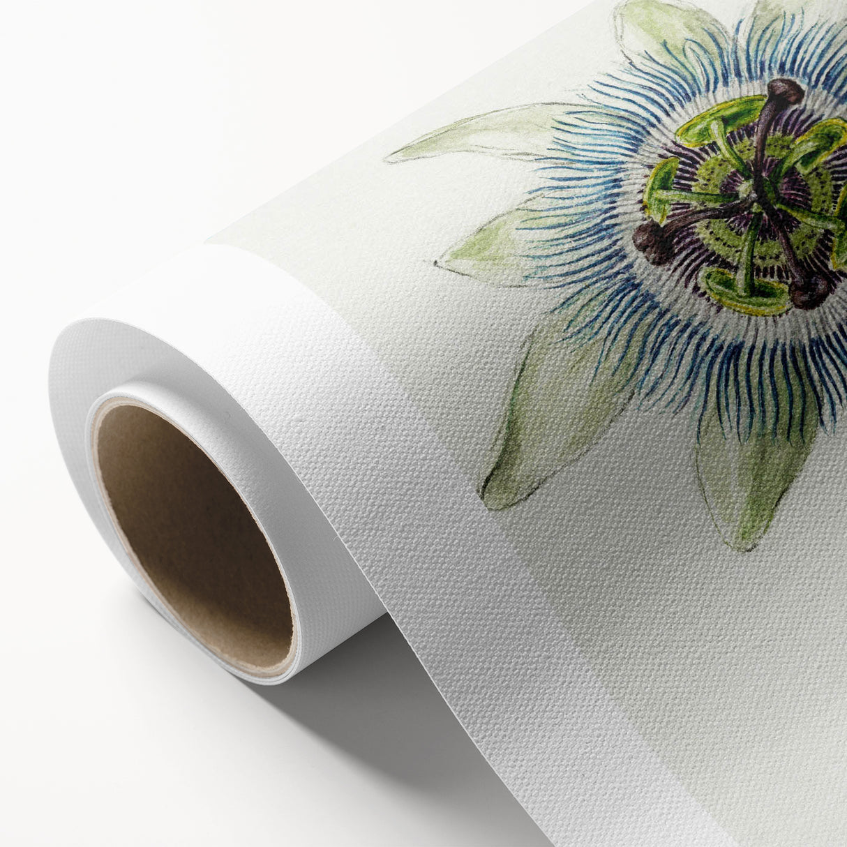 Famous Romantic Era Art: Passion Flower - Romantic Floral Canvas