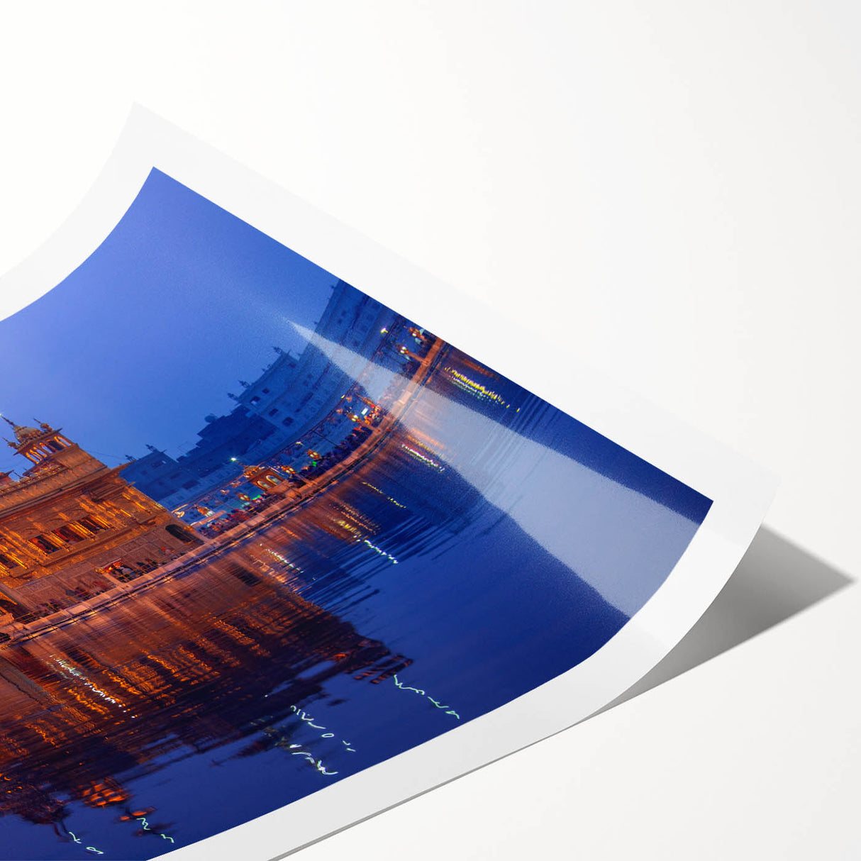 Extra large rolled print featuring line art flowers in muted earth tones, ideal for large living room wall decor.