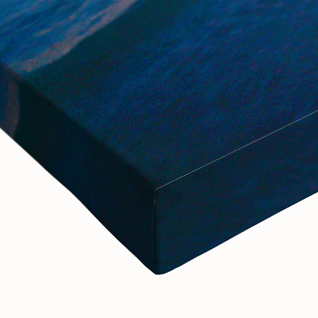 Black and white landscape art painting of a Philippine rural scene on large stretched canvas, ideal for bedroom wall art.