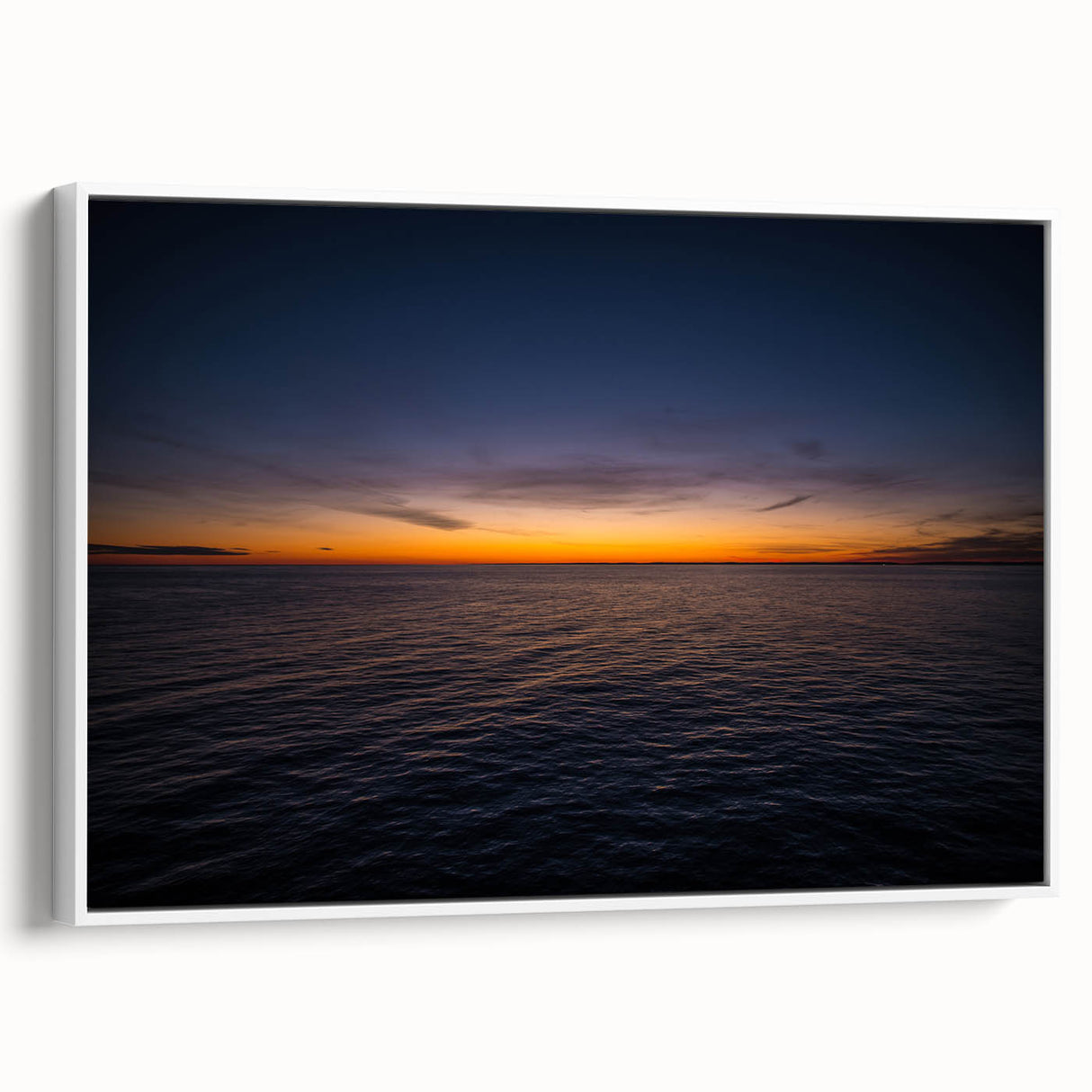 Vintage poster art of New Brunswick scenery on a framed canvas, featuring vibrant colors, ideal for living room decor.