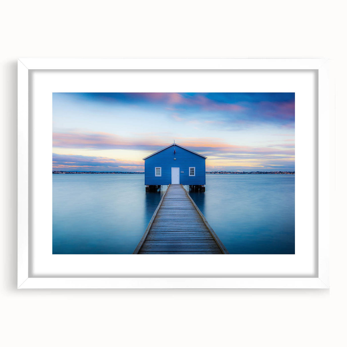 Extra large abstract art print of Perth scenery in muted earth tones on a framed canvas, ideal for living room decor.