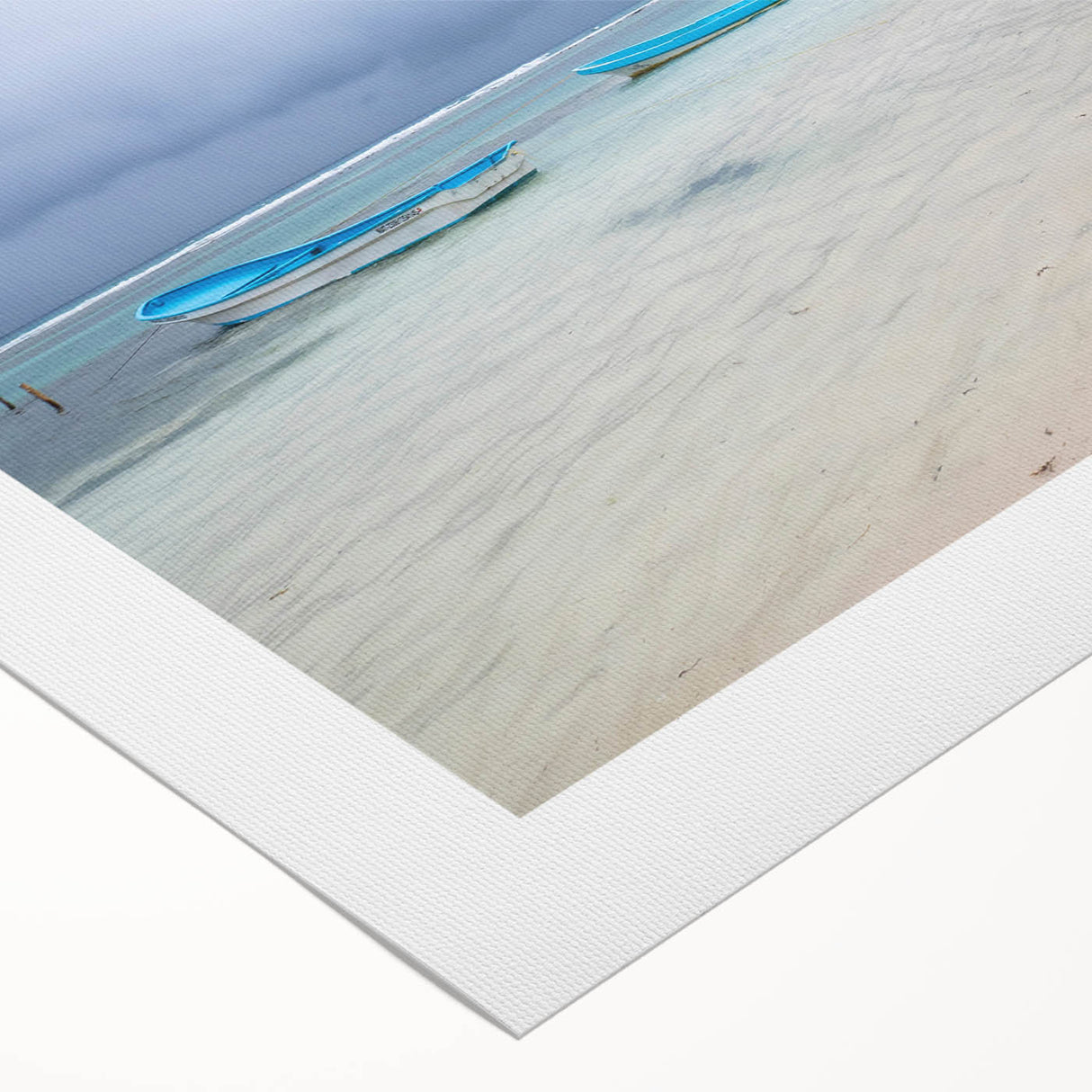 Art deco poster featuring a Yucatan scenery on a rolled canvas; suited for dining room or large wall spaces.