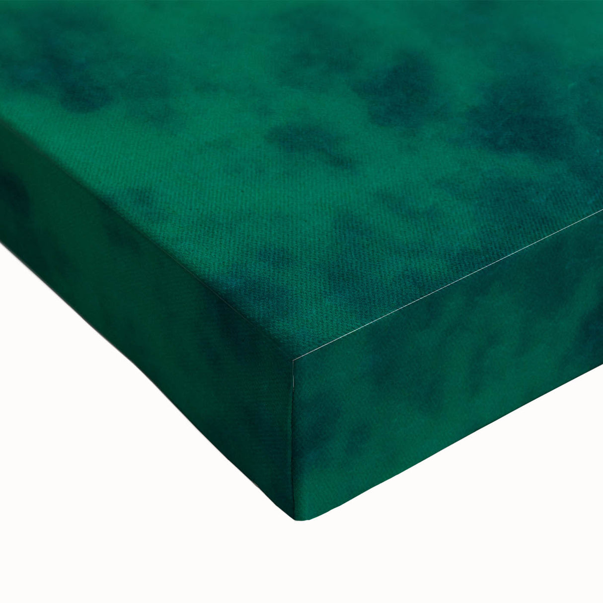 Large art depicting a black and white landscape of Quintana Roo on stretched canvas, suitable for bedroom wall decor.