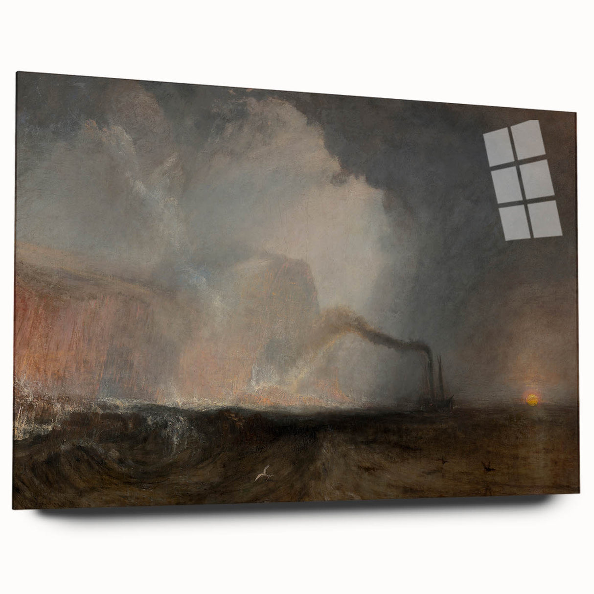 Romanticism Art: Staffa, Fingal’s Cave by J.M.W. Turner