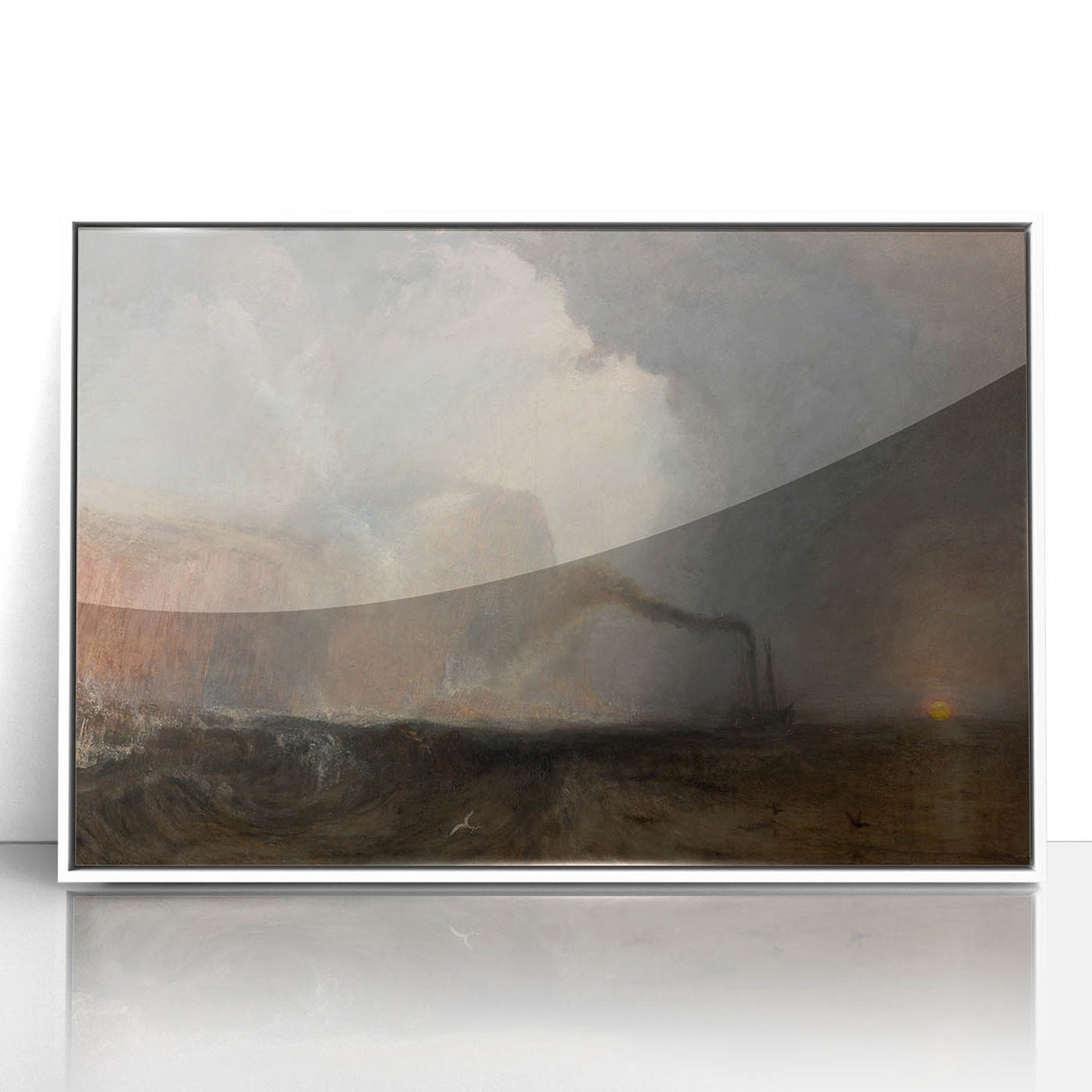 Romanticism Art: Staffa, Fingal’s Cave by J.M.W. Turner