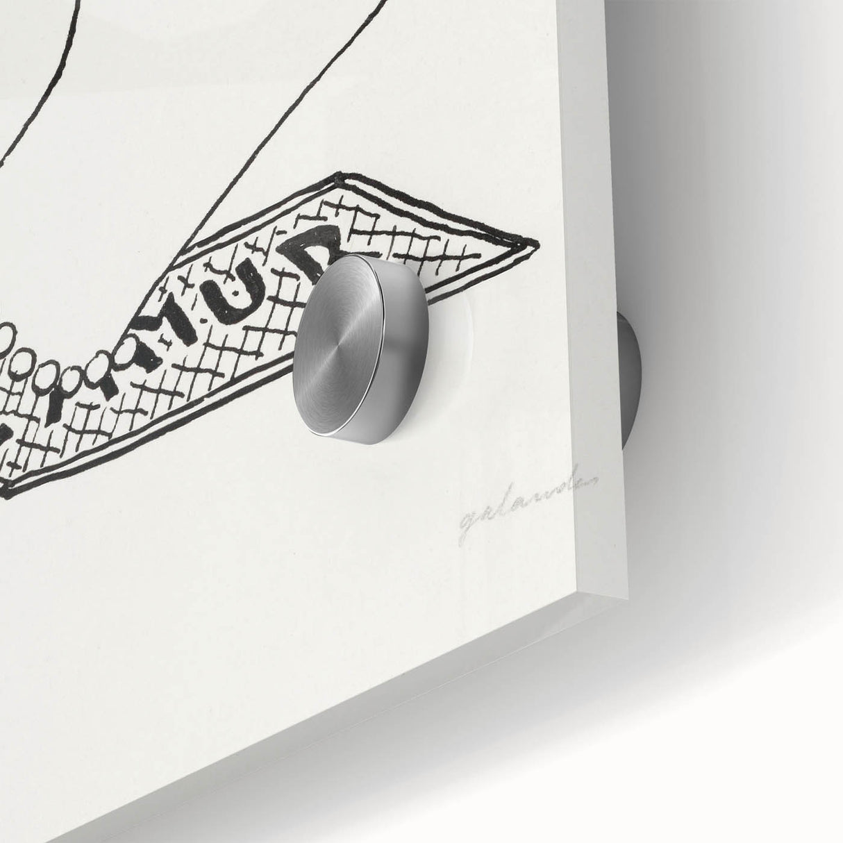 Modern Wall Art - Mikuláš Galanda’s Volcano Print