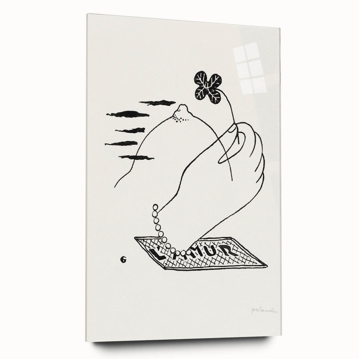 Modern Wall Art - Mikuláš Galanda’s Volcano Print