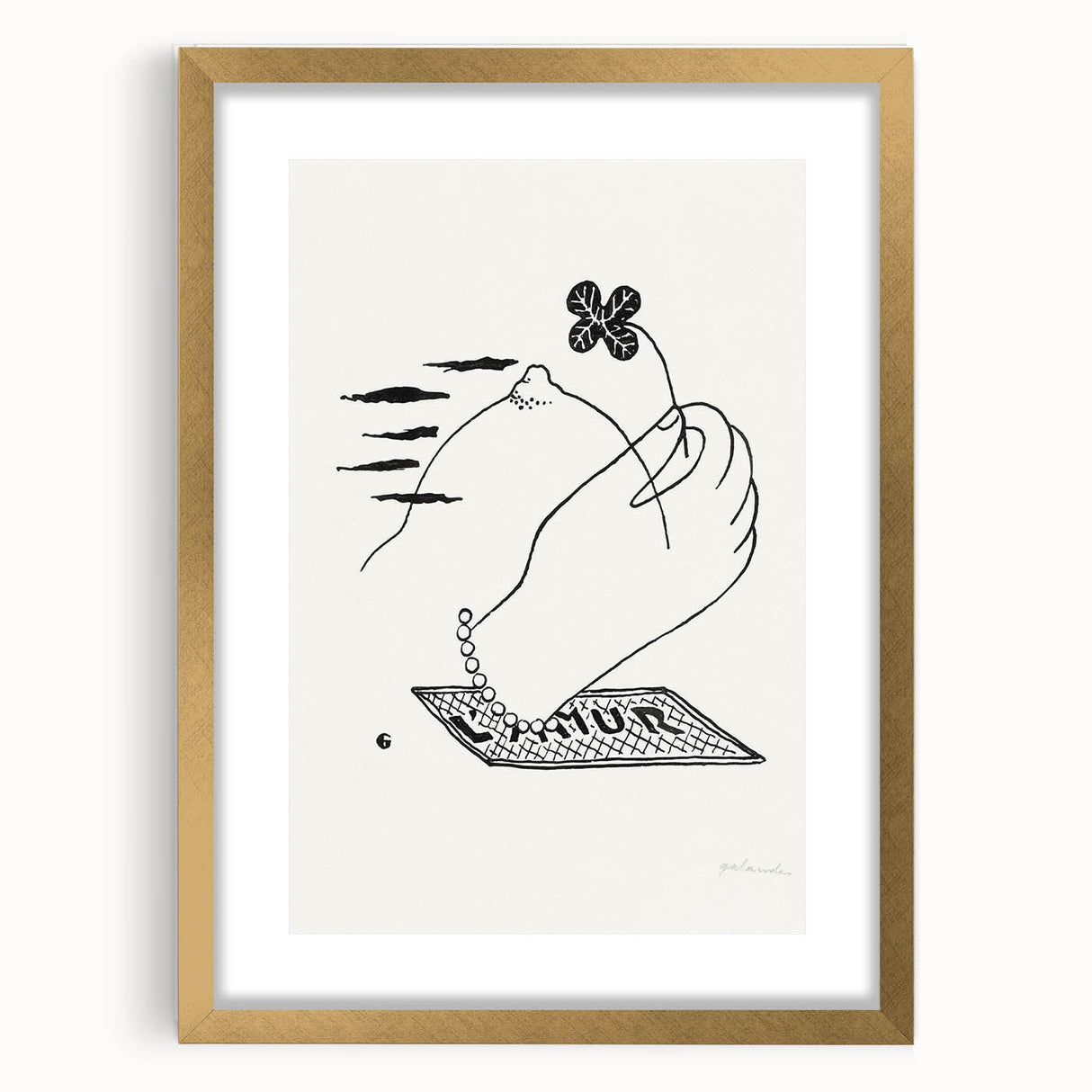 Modern Wall Art - Mikuláš Galanda’s Volcano Print