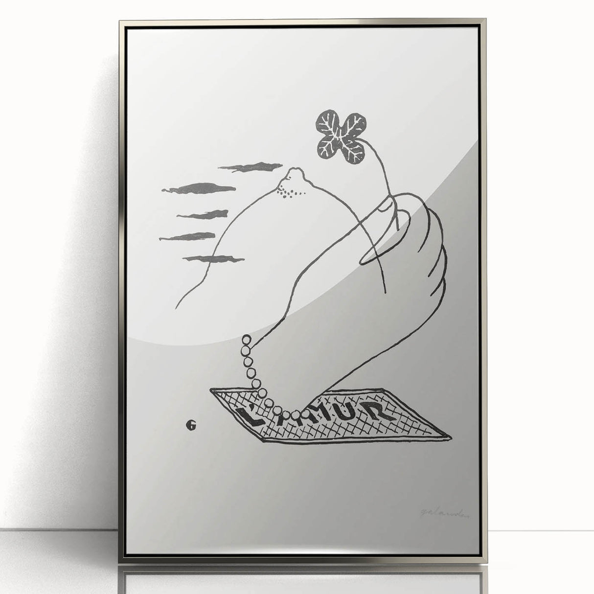 Modern Wall Art - Mikuláš Galanda’s Volcano Print