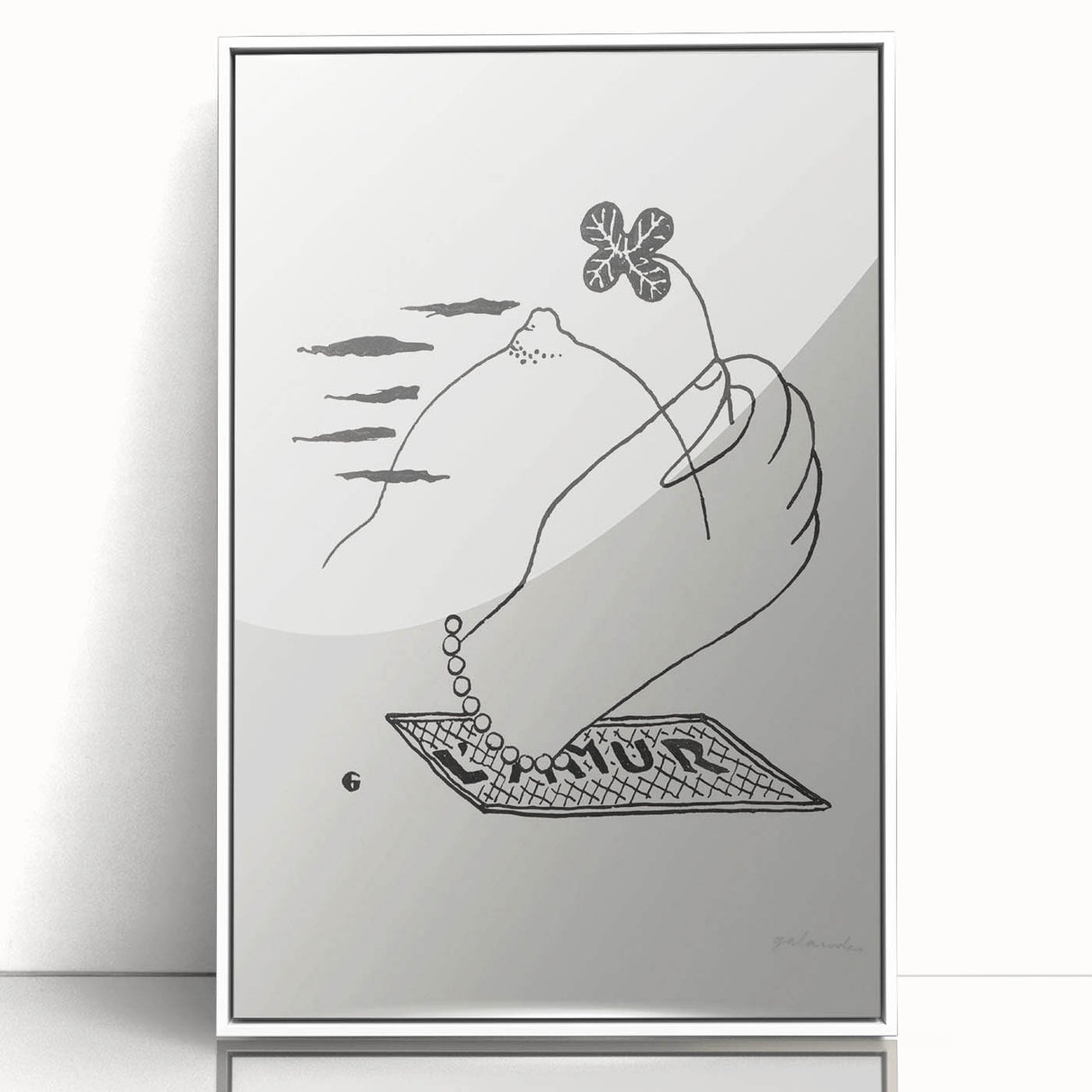 Modern Wall Art - Mikuláš Galanda’s Volcano Print